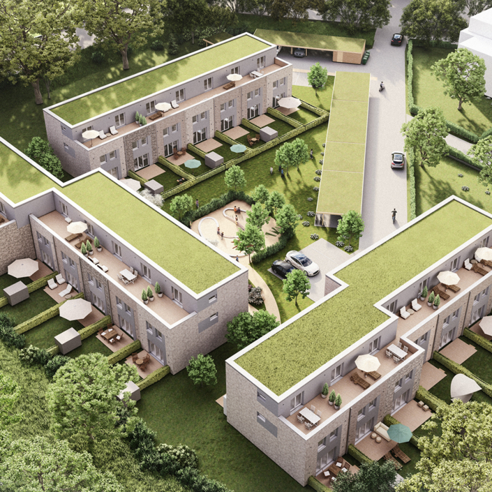 Neubau von Reihenhäusern Meckelfeld SKAI Office